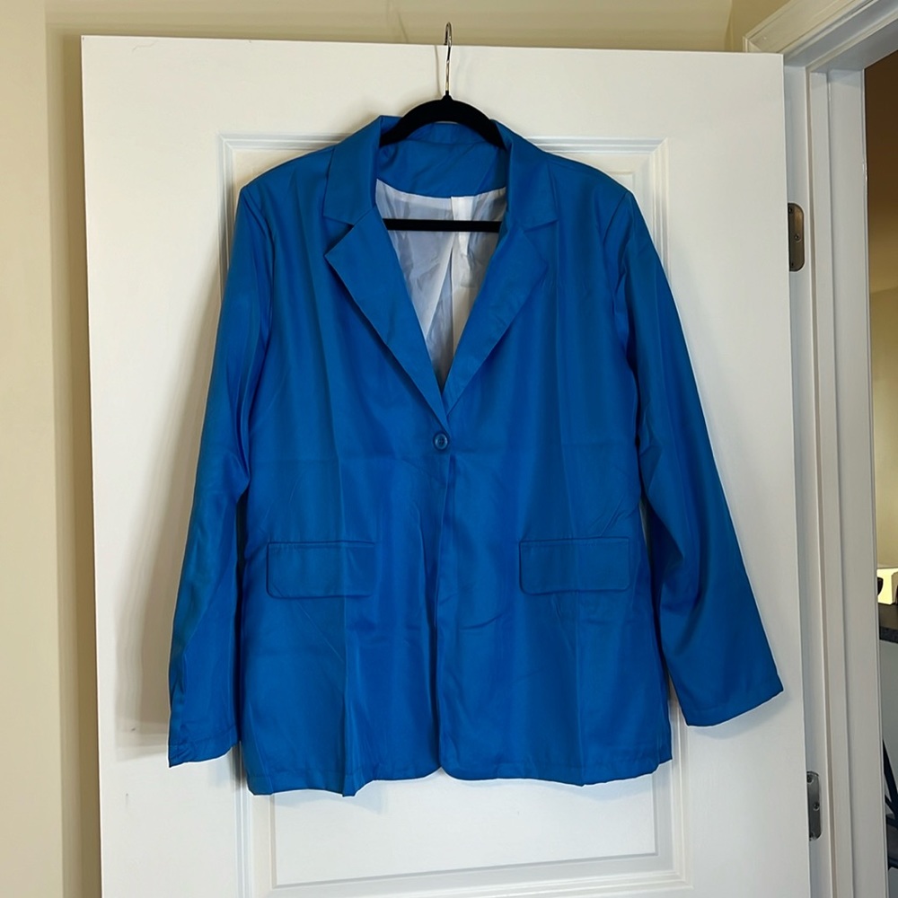 Blue blazer